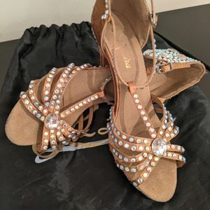 Salsa dance shoes
